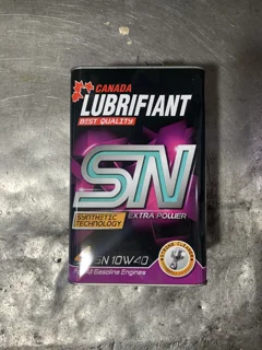 روغن موتور Lubrifiant مدل SN 10W40 حجم 4 لیتر